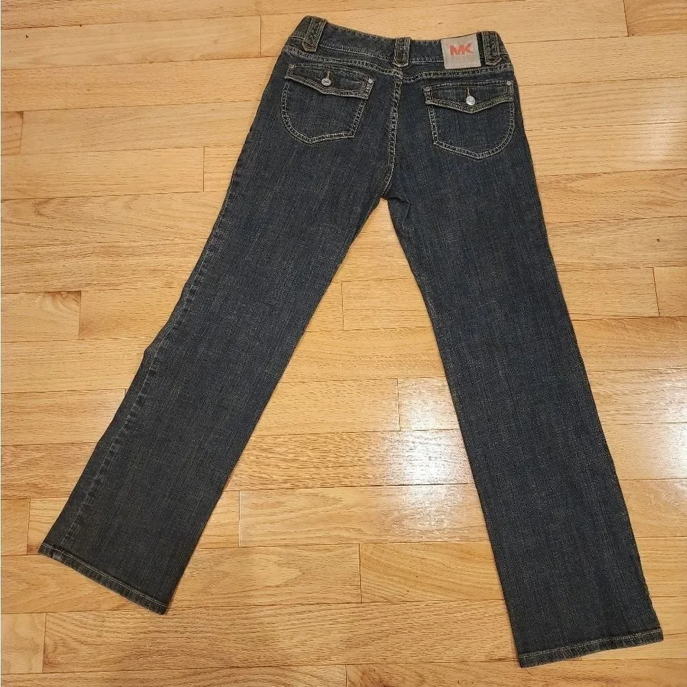 MICHAEL KORS vintage designer straight leg jeans | size 6